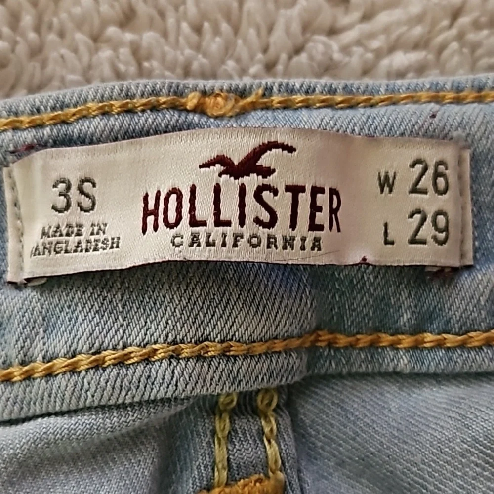 Hollister Y2K SZ 3 Light Blue Denim Skinny Jeans - Picture 7 of 7